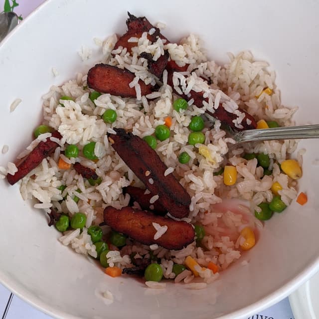 Foto del piatto “Veggie Pork Fried Rice”