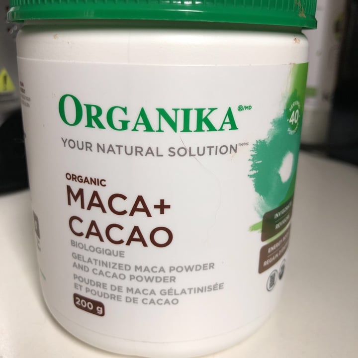 photo of Organikal super foods Maca + Cacao shared by @gleyse on  10 Dec 2020 - review