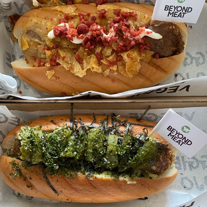 photo of Veggie Dojo Nacho cheese and bacon hotdog shared by @biapol on  15 Oct 2020 - review