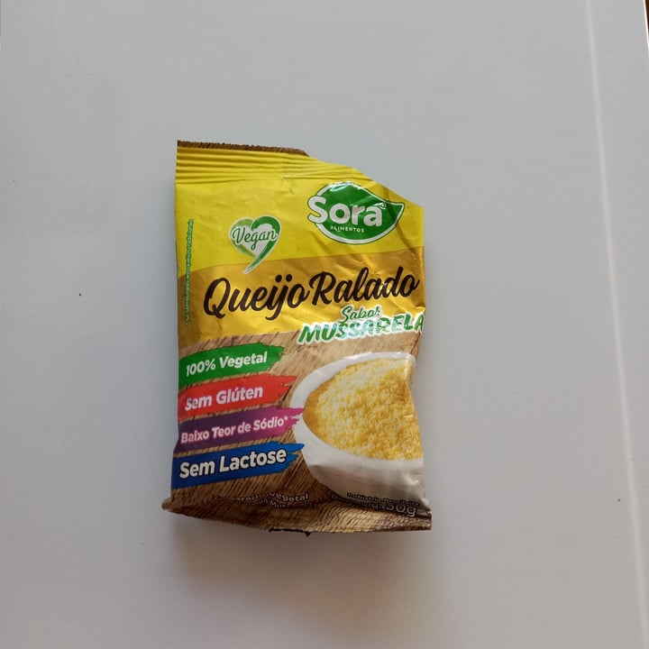 photo of Sora Queijo Ralado Mussarela shared by @marcialucks on  26 Dec 2021 - review