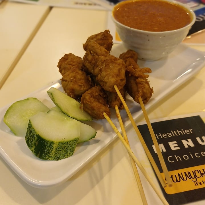photo of Sunnychoice Satay shared by @vegananu on  17 Apr 2022 - review