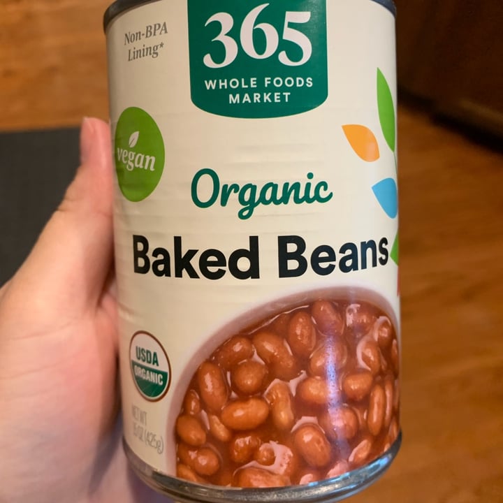 photo of Whole Foods Market 365 Organic Baked Beans shared by @kekamattos on  06 May 2022 - review