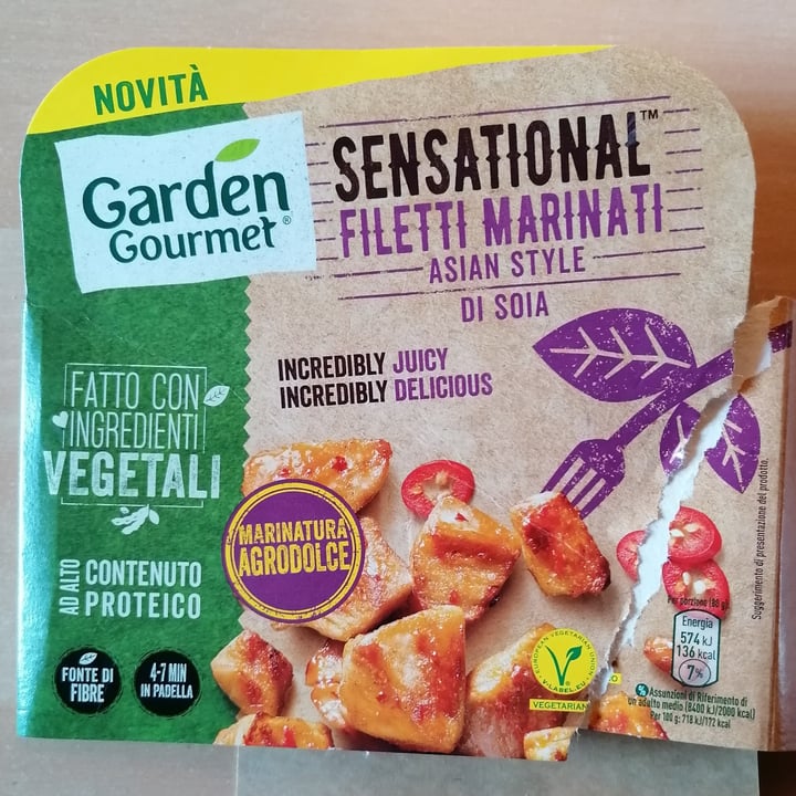 review photo of Garden Gourmet Filetti Marinati Asian Style shared by @dannosauro on 08 Aug 2022 - review
