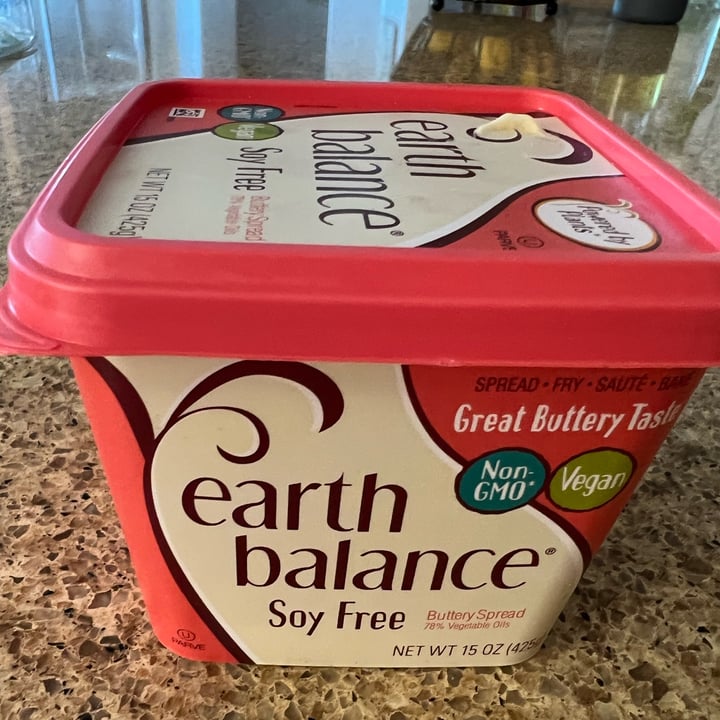 photo of Earth Balance Earth balance soy free buttery spread shared by @madflea on  04 Aug 2022 - review