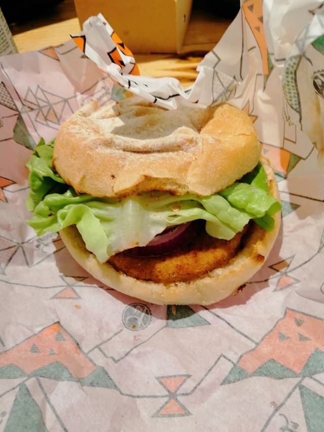 菜肴“Burguer chunchy”的照片