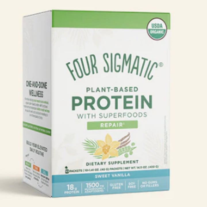 review photo of Four Sigmatic repair- plant base protien- vanilla shared by @alleycat1331 on 01 Jun 2022 - review