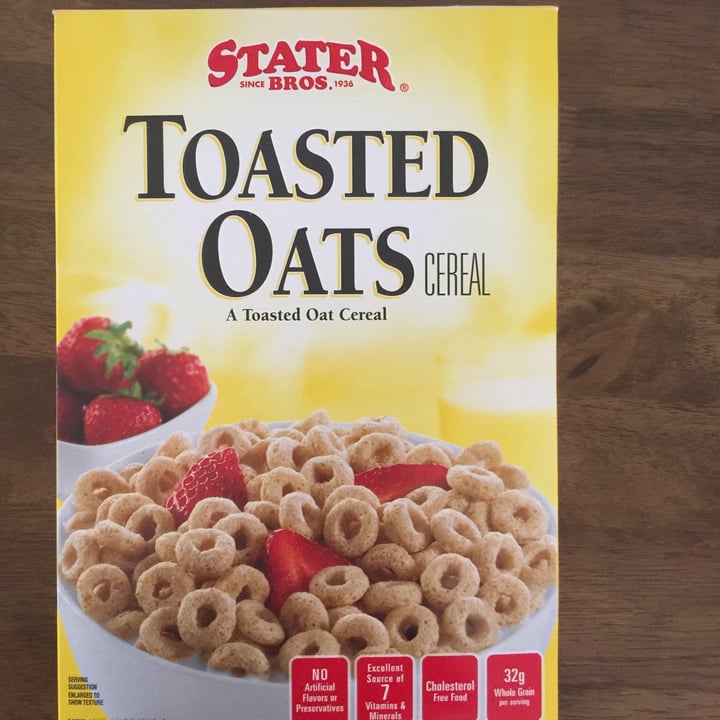 photo of Stater Bros. Toasted Oats Cereal shared by @emmc1 on  16 Nov 2020 - review