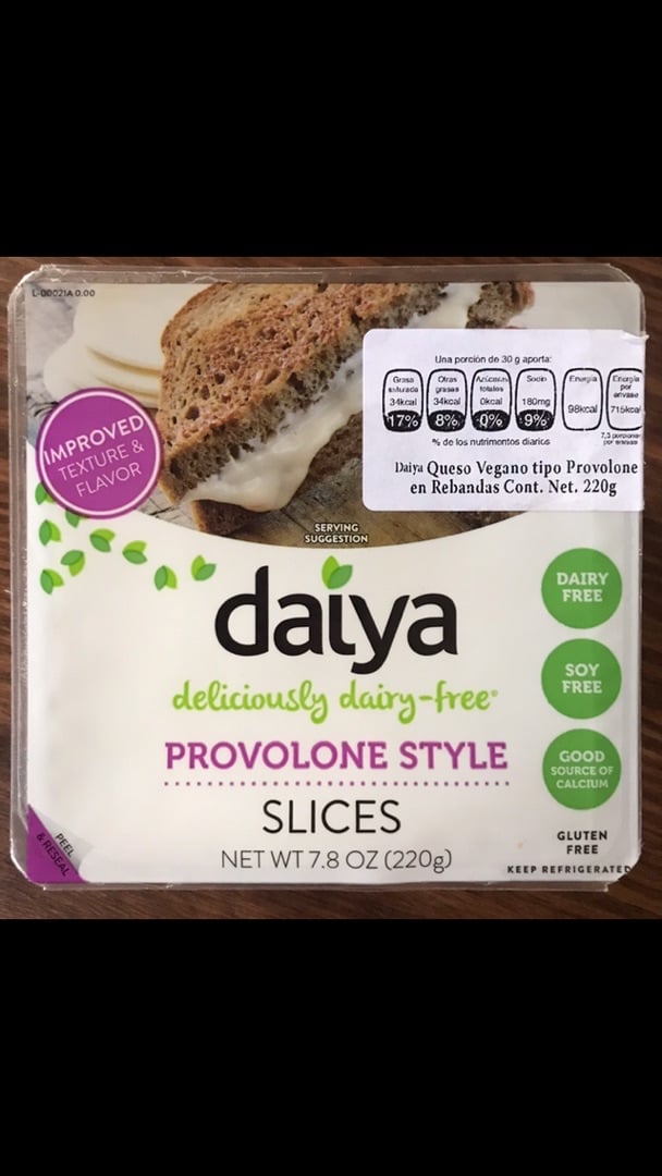 photo of Daiya Provolone Style Slices shared by @monitzin on  16 Apr 2020 - review