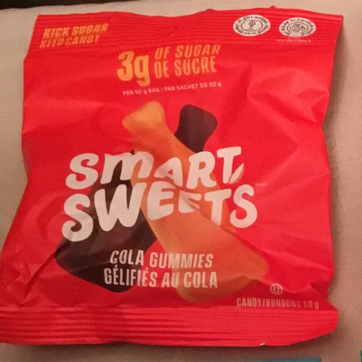 photo of Smart Sweets Cola gummies shared by @helloitsme on  29 Dec 2021 - review