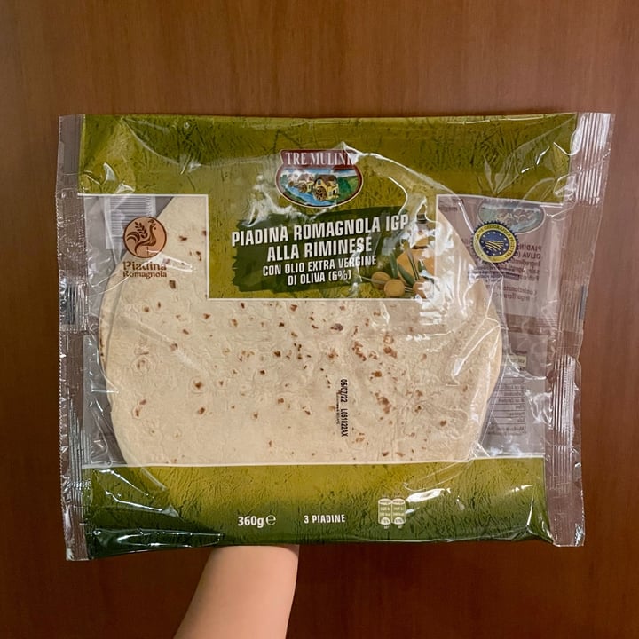 photo of Tre Mulini Piadina romagnola alla riminese shared by @veraab on  24 May 2022 - review