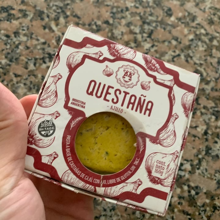 review photo of Felices Las Vacas Questaña Queso Vegano al Ajillo shared by @foodfigthers on 03 Oct 2020 - review