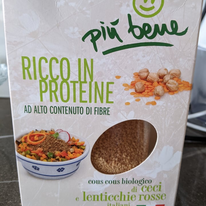 review photo of Piú bene Cous cous ceci e lenticchie rosse shared by @martinagiordani on 14 Mar 2022 - review