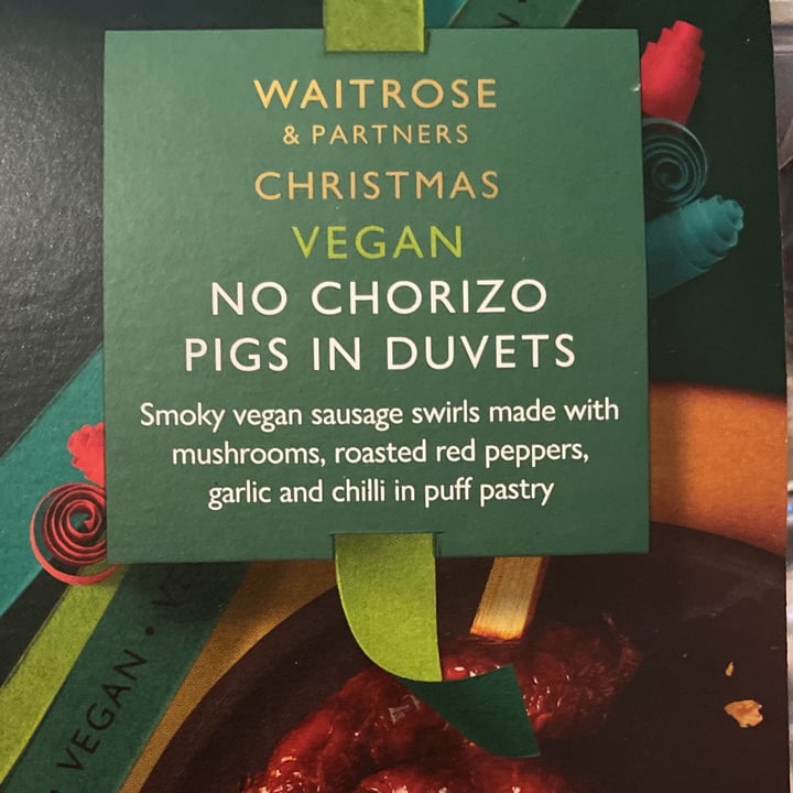 photo of Waitrose & partners No Chorizo Pigs in Duvets shared by @mafina on  16 Dec 2022 - review