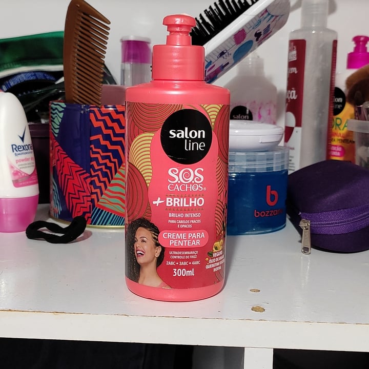 review photo of Salon line Creme Para Pentear Brilho Intenso shared by @mattos on 17 Jun 2022 - review