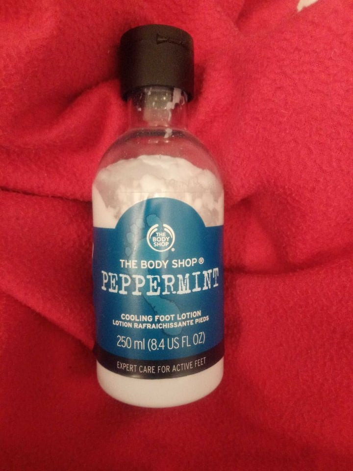 photo of The Body Shop Peppermint Cooling Foot Lotion shared by @llinas on  25 Mar 2020 - review