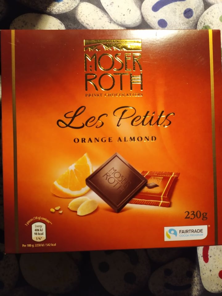 photo of Moser Roth Orange & Almond Chocolate shared by @anniev on  19 Feb 2020 - review