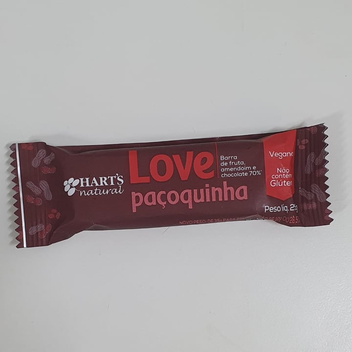 photo of Hart's Natural Love Paçoquinha shared by @patimurno on  02 Dec 2021 - review