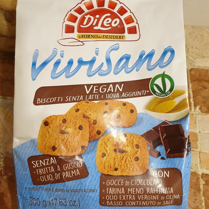 photo of Di Leo Biscotti con gocce di cioccolato shared by @catiaveg on  02 Jul 2021 - review