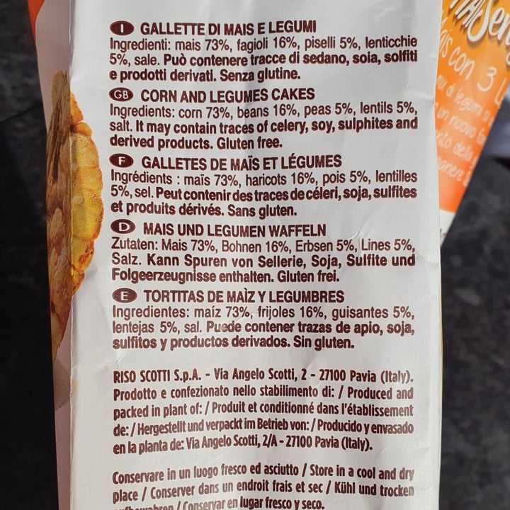 review photo of Riso Scotti Mais senza gallette di mais con 3 legumi shared by @erikaciardiello12 on 21 May 2022 - review
