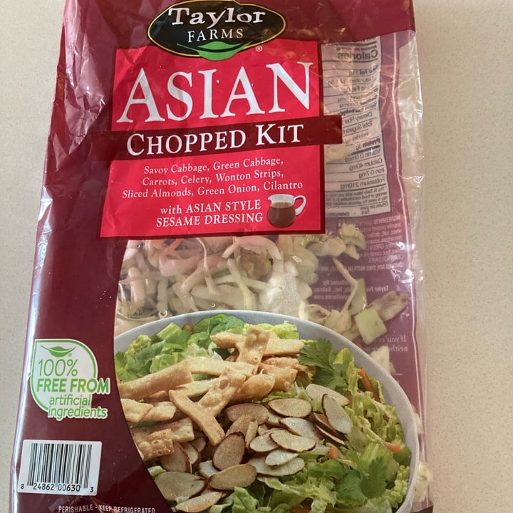 photo of Taylor Farms Asian Chopped Kit shared by @kakiin on  19 Sep 2022 - review