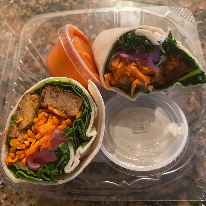 photo of Curia On The Drag Buffalo Tempeh Wrap shared by @crittercreekfs on  21 Jul 2021 - review