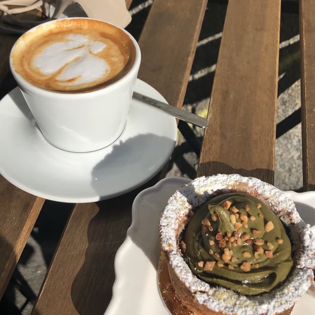 Photo of the dish “Tortino al pistacchio”