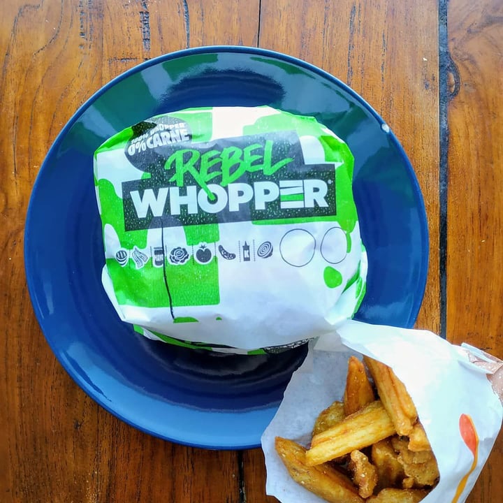 photo of Burger King Hamburguesa shared by @youeatveggie on  26 Mar 2020 - review