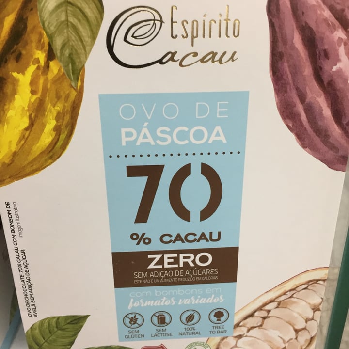 review photo of Espírito Cacau Chocolate 70% shared by @carlosmatei on 08 May 2022 - review
