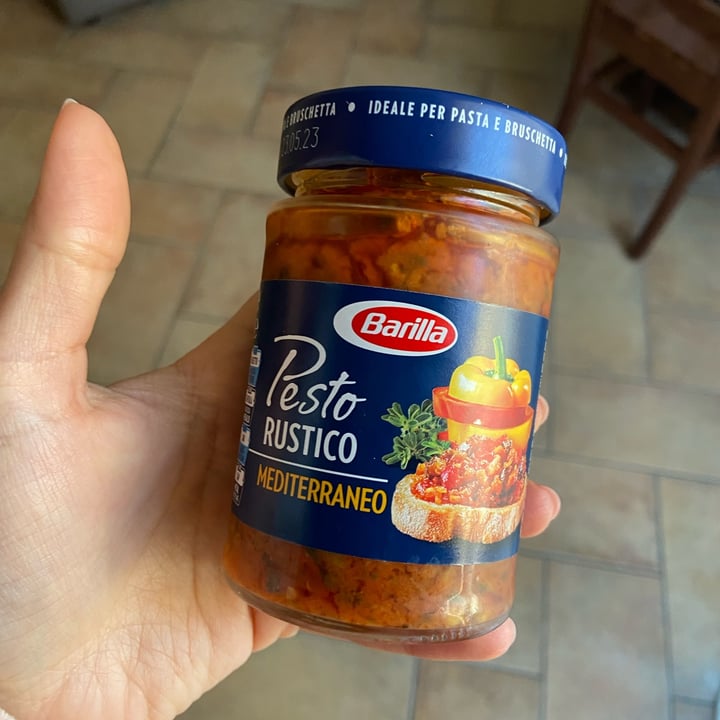 review photo of Barilla Pesto rustico Mediterraneo shared by @mel12 on 10 Apr 2022 - review