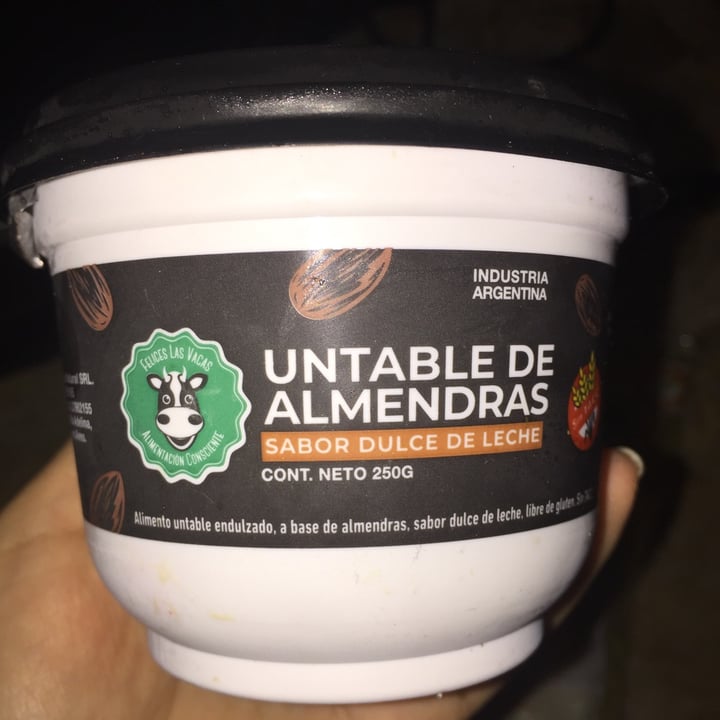 review photo of Felices Las Vacas Untable de Almendras sabor Dulce de Leche shared by @belartaza on 10 Jun 2020 - review