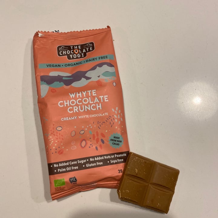 photo of The Chocolate Yogi Whyte Chocolate Crunch shared by @yogawithrhian on  28 Jul 2020 - review