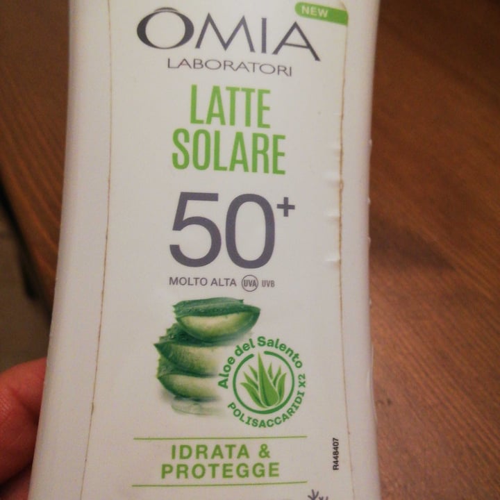 photo of Omia Latte solare 50 aloe shared by @tonigi on  28 May 2022 - review