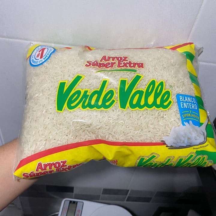 photo of Verde Valle Arroz Blanco Entero Súper Extra shared by @denyherrera on  30 Jun 2022 - review