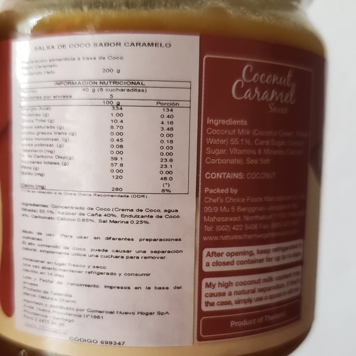 photo of Nature's Charm Coconut caramel sauce shared by @sotonarbona on  29 Jan 2021 - review