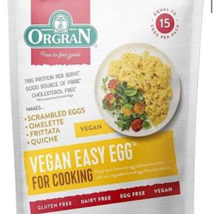 photo of Orgran Vegan Easy Egg shared by @vmuter on  20 Aug 2020 - review