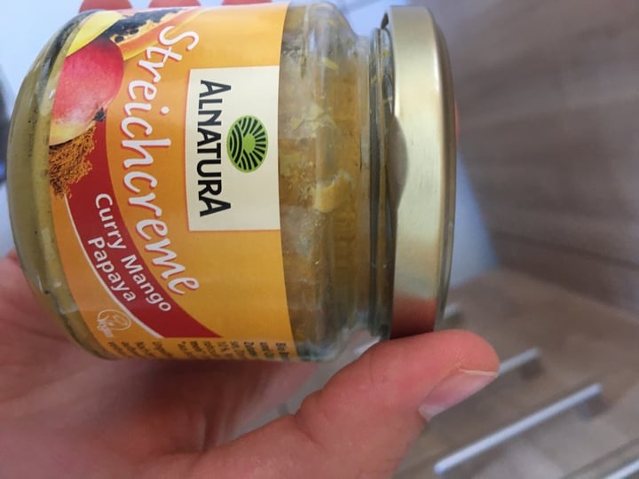 photo of Alnatura Streichcreme Curry Mango Papaya shared by @elsa2001 on  18 Apr 2020 - review