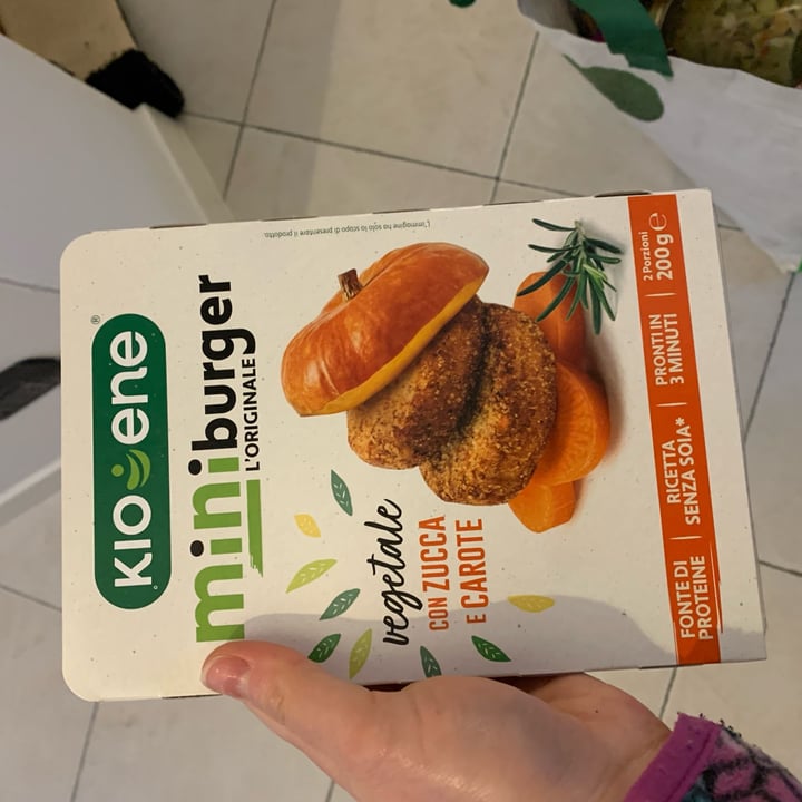 review photo of Kioene Mini Burger Zucca E Carote shared by @brendaserenda on 14 Mar 2022 - review