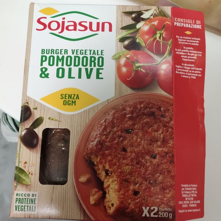 review photo of Sojasun Burger Vegetale Pomodoro & Olive shared by @irene99 on 12 Jul 2021 - review