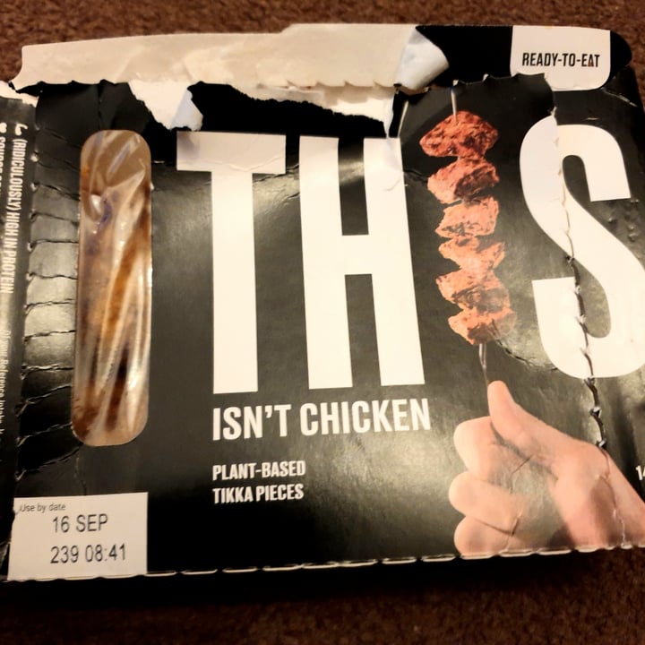 photo of THIS This isn’t Chicken Plant-Based with Tikka shared by @timea on  05 Oct 2021 - review