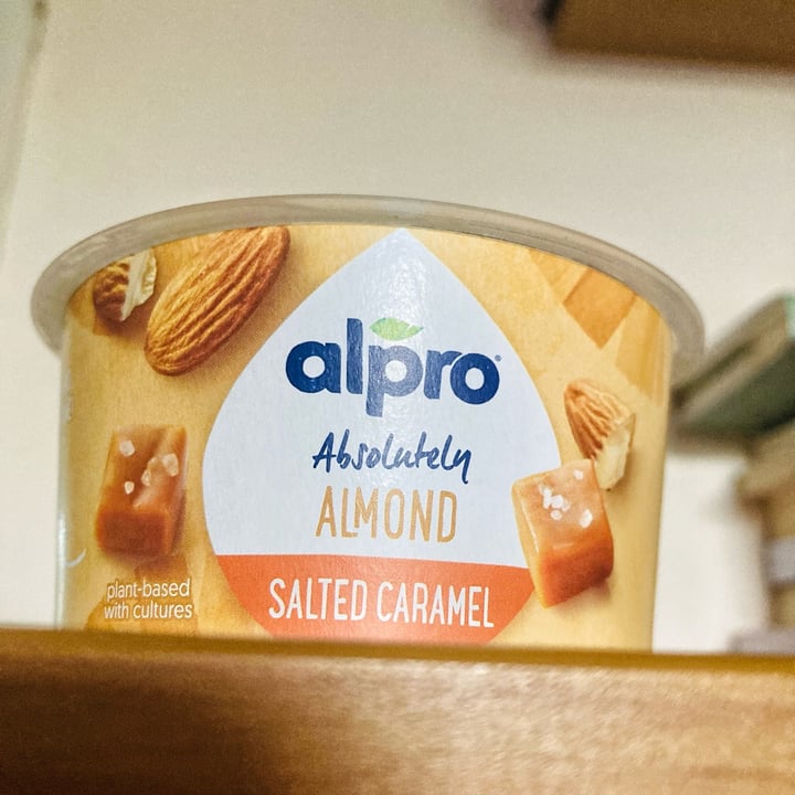 photo of Alpro yogurt salted caramel shared by @federicathewitch on  01 Jul 2022 - review