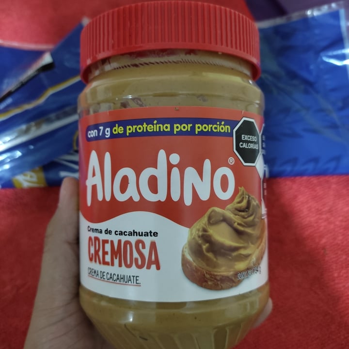 photo of Aladino Crema De Cacahuate Cremosa shared by @morritavegana on  30 Sep 2021 - review