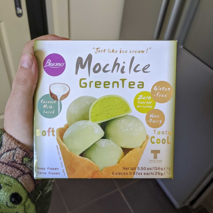 photo of Buono Buono Mochi Ice Green Tea Flavor shared by @tydyanne on  16 Sep 2021 - review