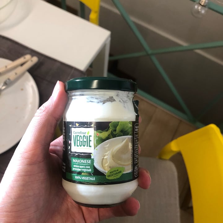 photo of Carrefour  Vegan Mayonnaise shared by @cgiunta on  31 Jan 2022 - review