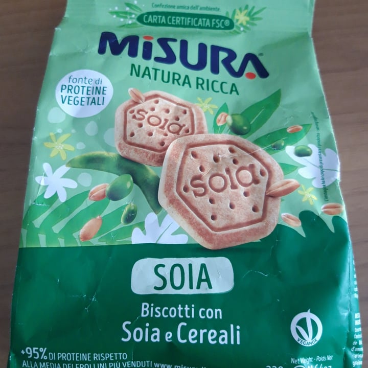 photo of Misura Biscotti con soia e cereali - Natura ricca shared by @elle83 on  16 Apr 2022 - review