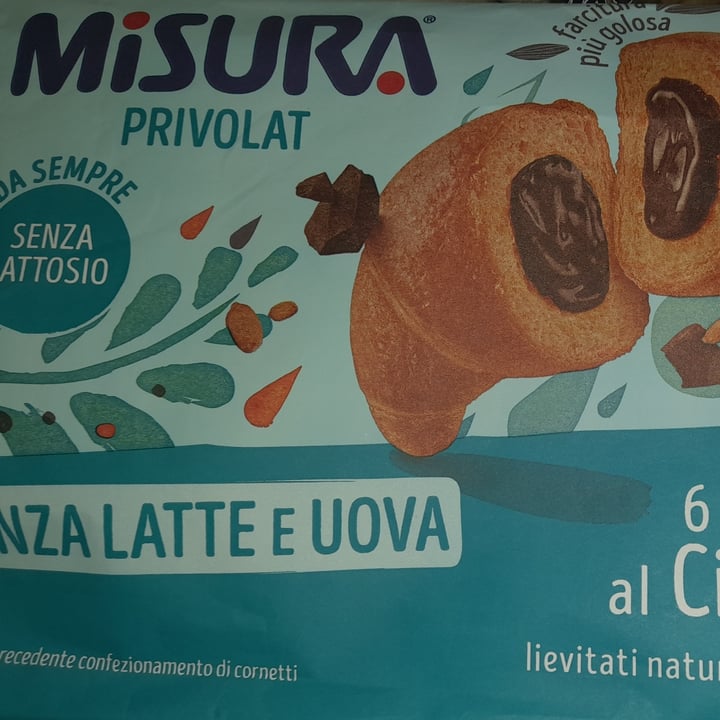 photo of Misura Cornetti al cioccolato Privolat shared by @emamess23 on  18 Mar 2022 - review