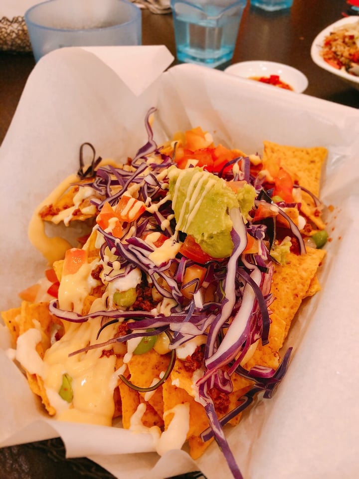 photo of Well Dressed Salad Bar Smokey Nachos and Guacamole shared by @arunnersfuel on  24 Jul 2019 - review