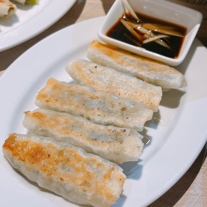 photo of VeganBliss 蔬福 homemade gyoza shared by @veggiexplorer on  01 Jul 2022 - review