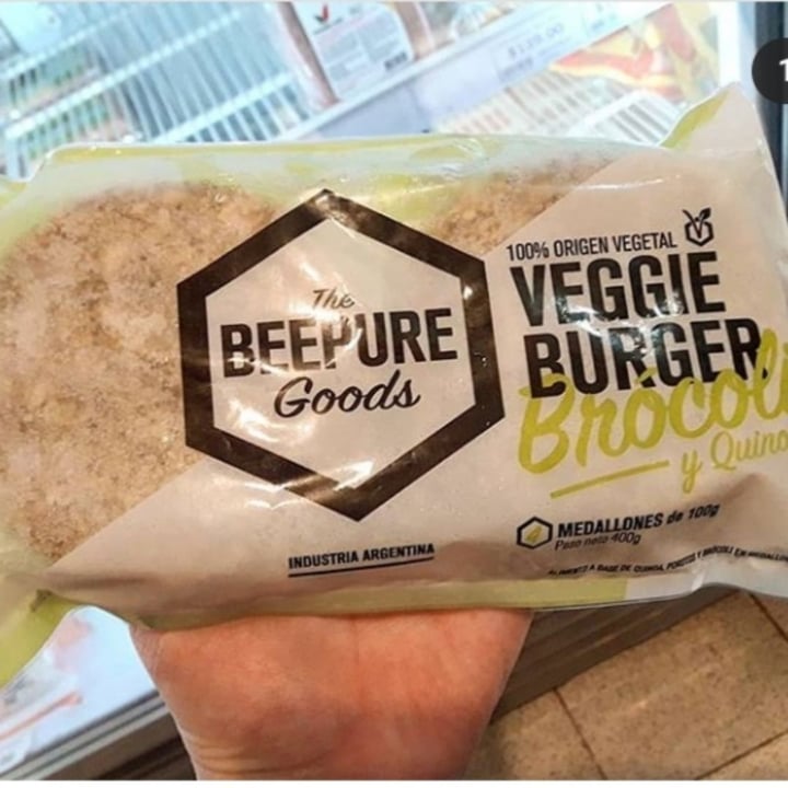 photo of The Beepure Goods Veggie Burger De Brócoli Y Quinoa shared by @tales on  14 Jan 2020 - review