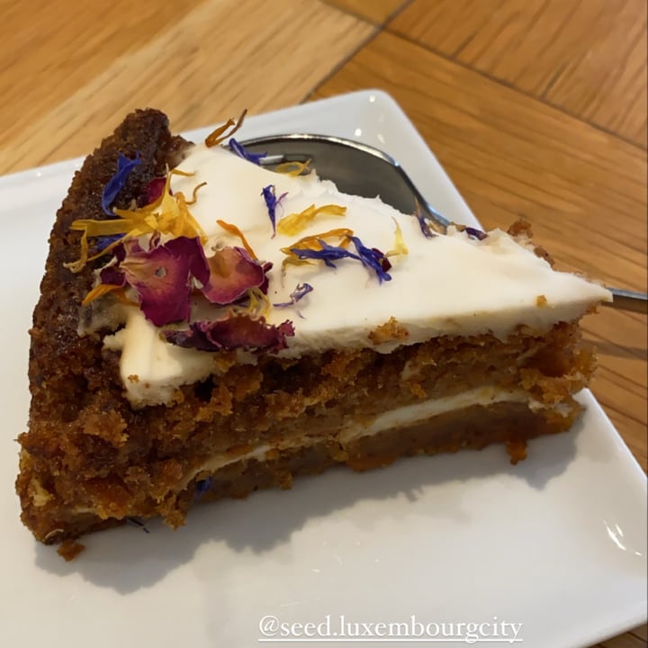 photo of Seed Carrot Cake shared by @juliafelicie on  04 Oct 2021 - review