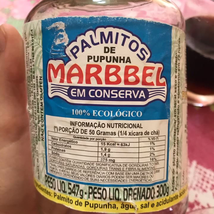 photo of Marbbel Palmito shared by @barrezende on  07 Dec 2021 - review